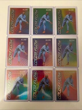 Michael Jordan Allure Macro Color Flow Set Complete CF1-CF9 Basketball